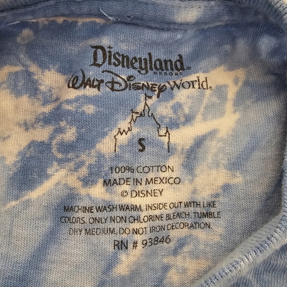 Walt Disney World Blue Disney World T-Shirt Unisex Size Small - Picture 9 of 16